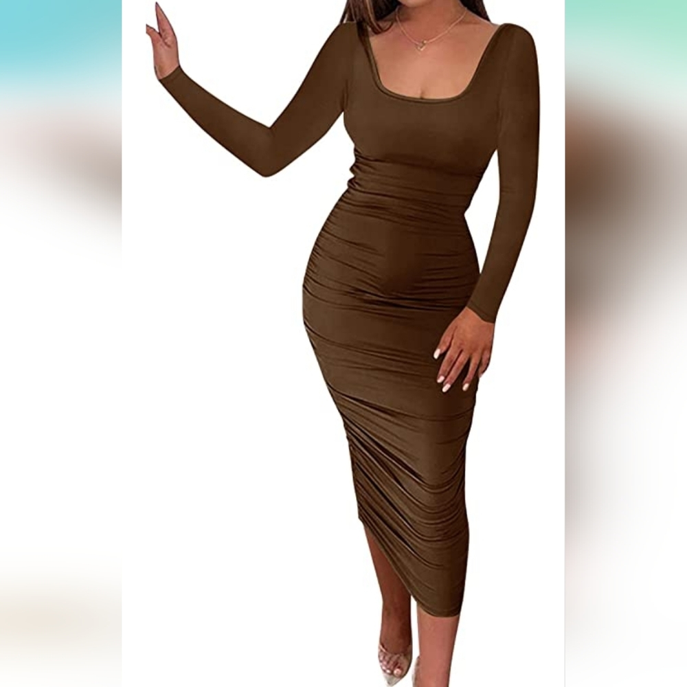 Long Sleeve Maxi Dress